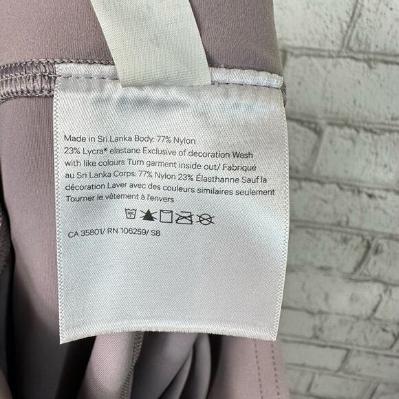 Lululemon Leggings Get in Line Super High Rise Tight 28" Violet Verbana Purple 4 - Picture 7 of 10